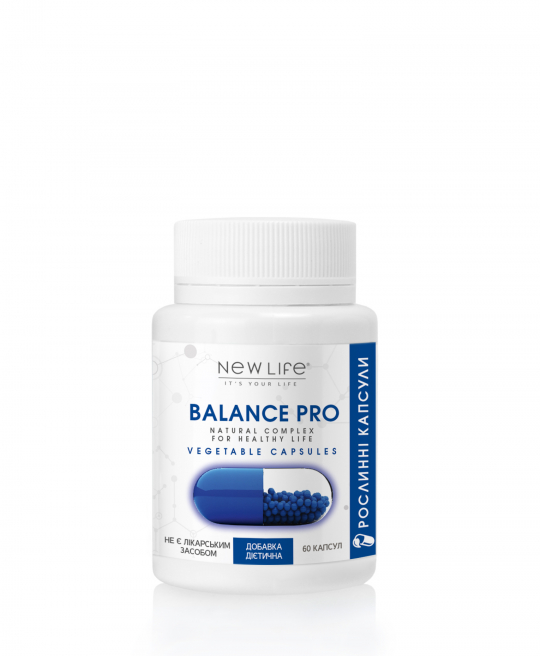 BALANCE PRO | 60 РОСЛИННИХ КАПСУЛ У БАНОЧЦІ